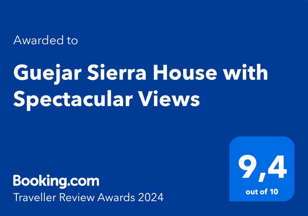 Villa Guejar Sierra House With Spectacular Views Extérieur photo